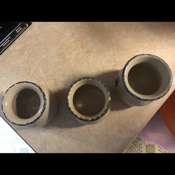 HOME & GARDEN PARTY  pottery containers w/Roosters - Picture 8 of 13